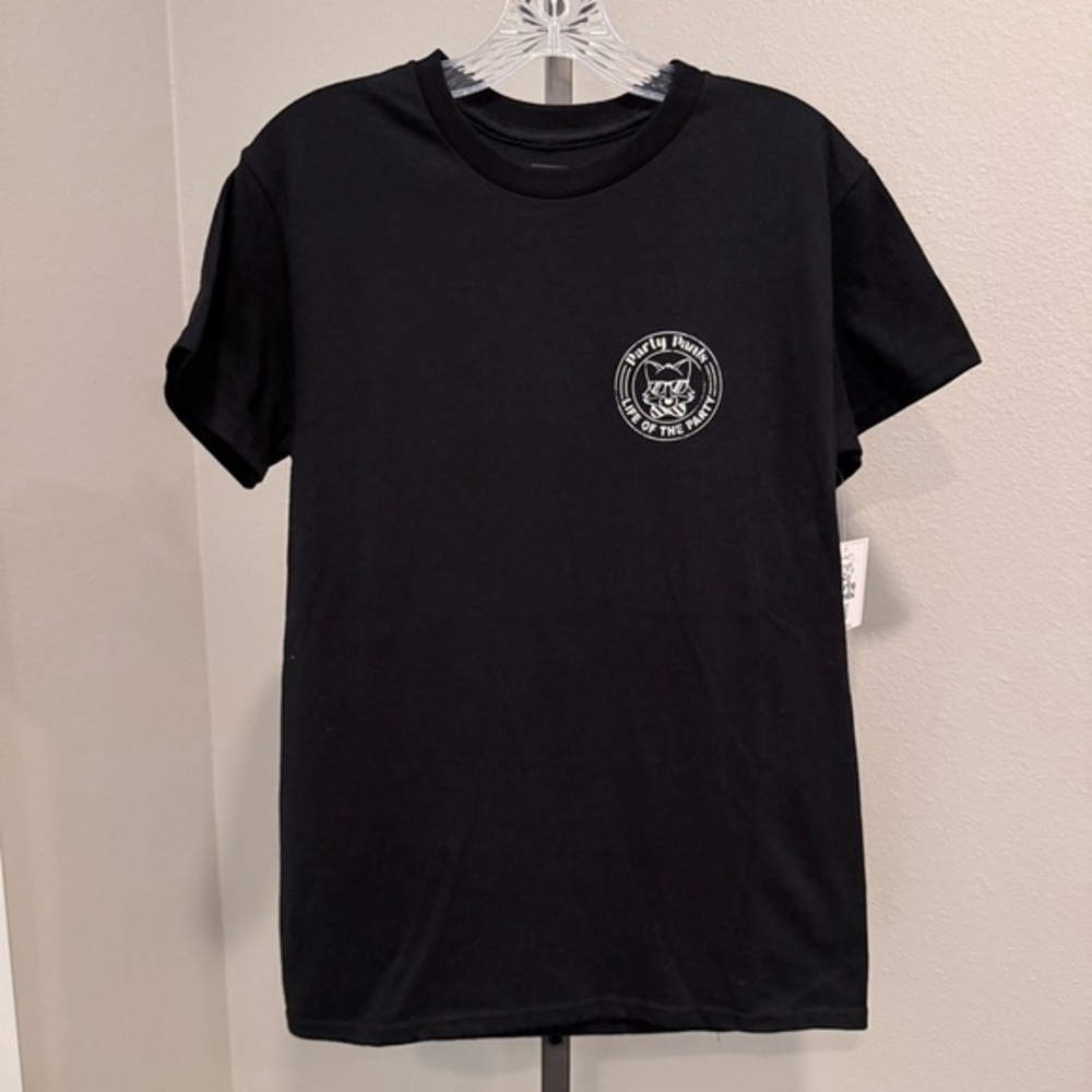 NWT Party Pants Chug Life men’s black short sleeve Tshirt